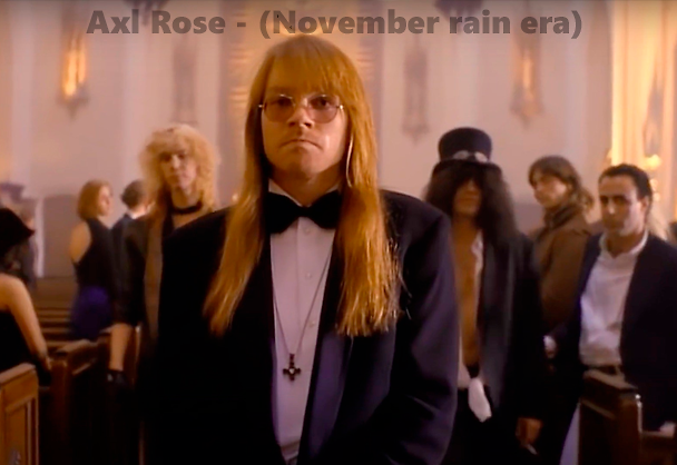 Axl Rose - November Rain Era