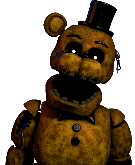 Withered Golden Freddy (FNaF 2 / Fanmade)