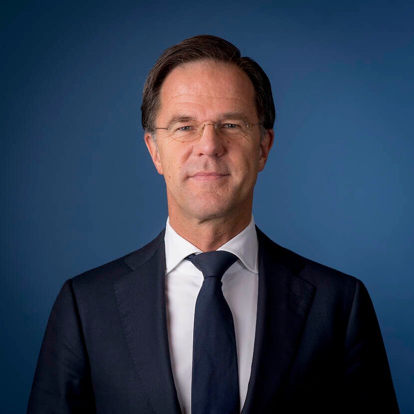 Mark Rutte - outgoing Dutch Prime Minister - NL/Dutch