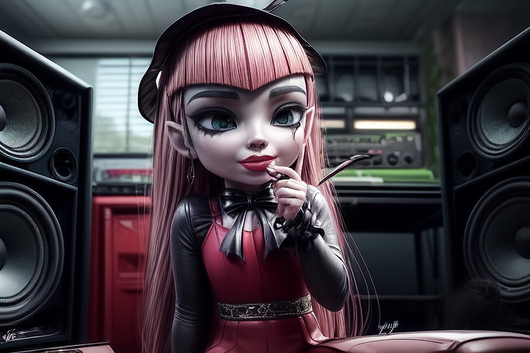 Draculaura (Monster High & Linkin Park: Reanimation 20th Anniversary Edition)