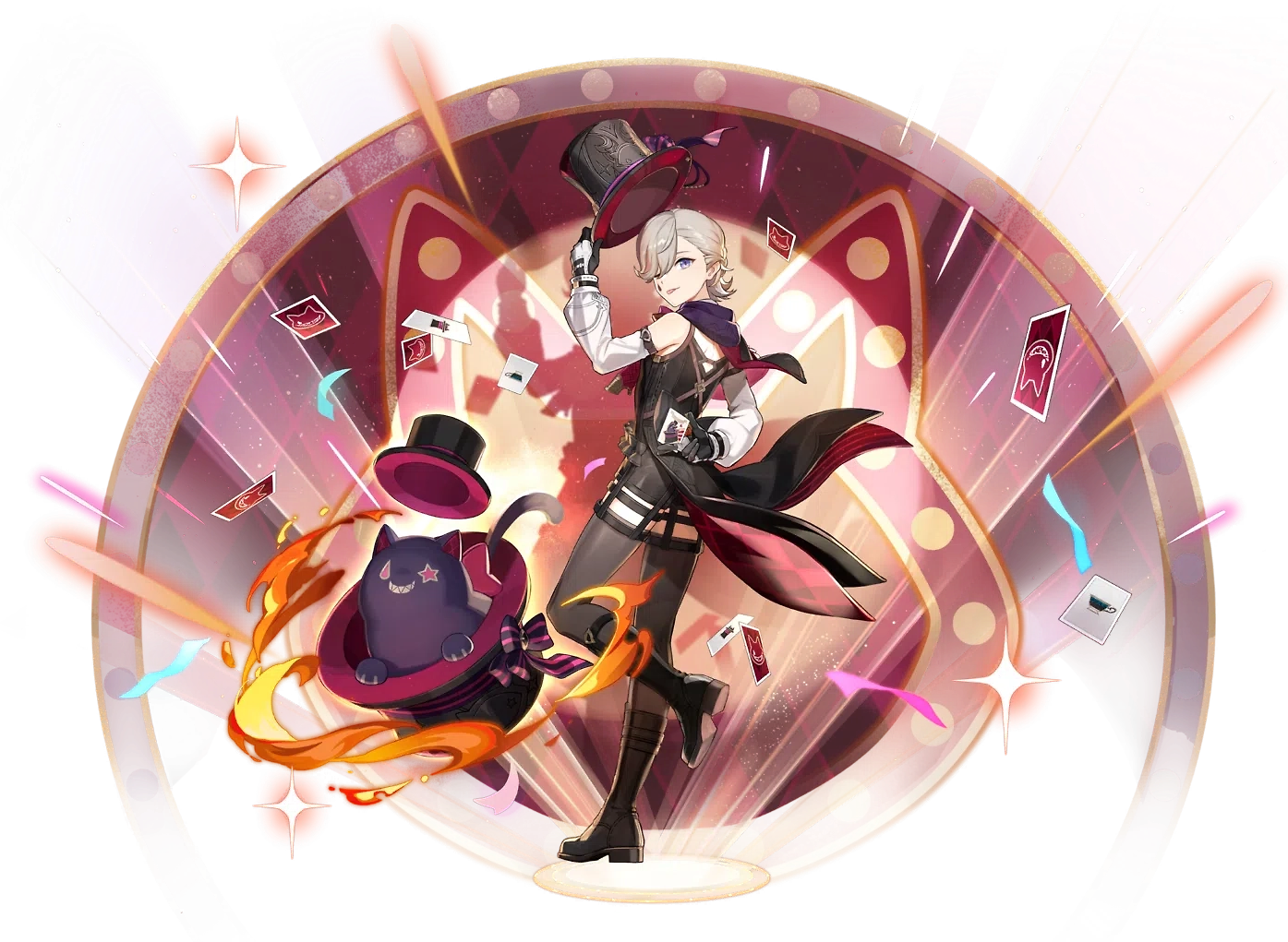 Lyney (Genshin Impact, Japanese - CV: Hiro Shimono)
