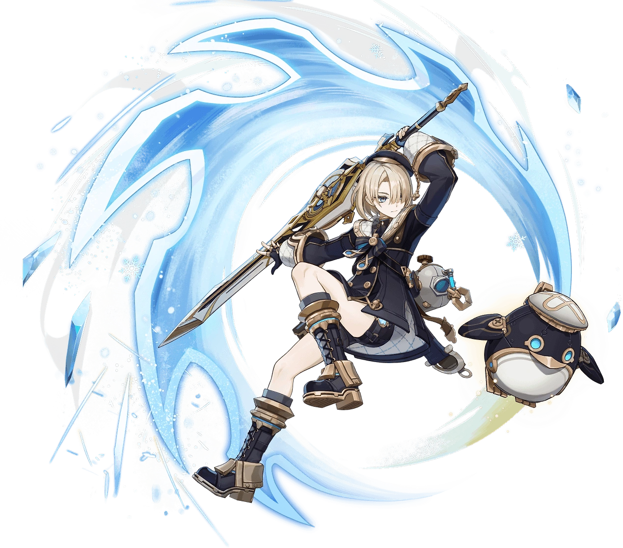 Freminet (Genshin Impact, Japanese - CV: Shunichi Toki)