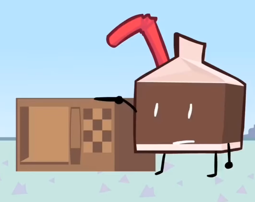 Chocolate Milk Carton from Animatic Battle | O