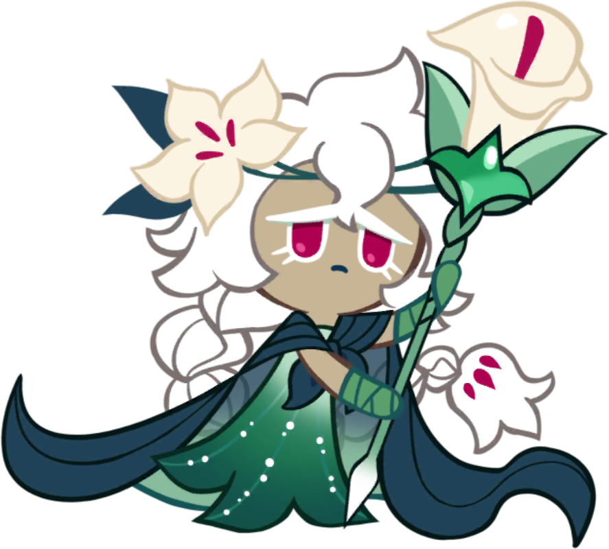 white lily cookie