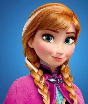 Princesa Anna-Princess-Romina Patricia Marroquín Payró-Frozen-La pelicula Animada-Animado-Animated(Latin Americ Spanish Dub-Español latino)