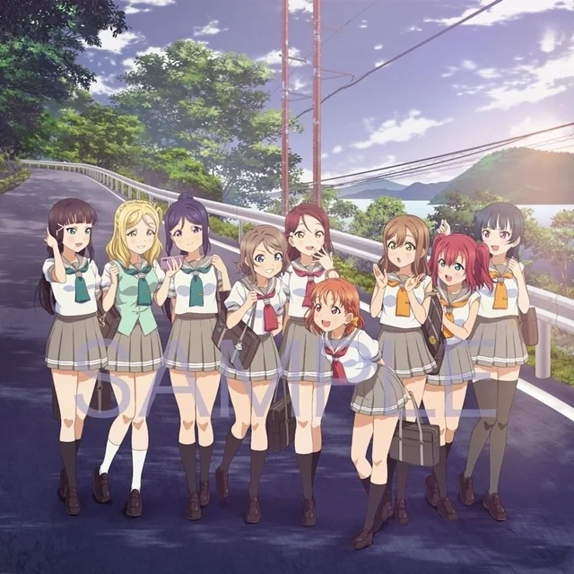 Aqours from Love Live Sunshine