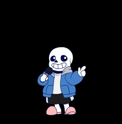 Sans from Loser Baby Undertale