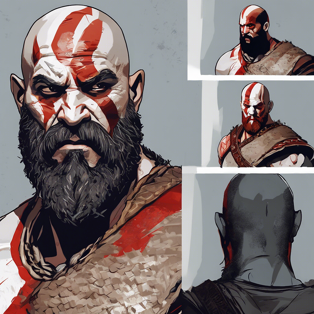Kratos UPDATED (God of War Ragnarok) (Christopher Judge)