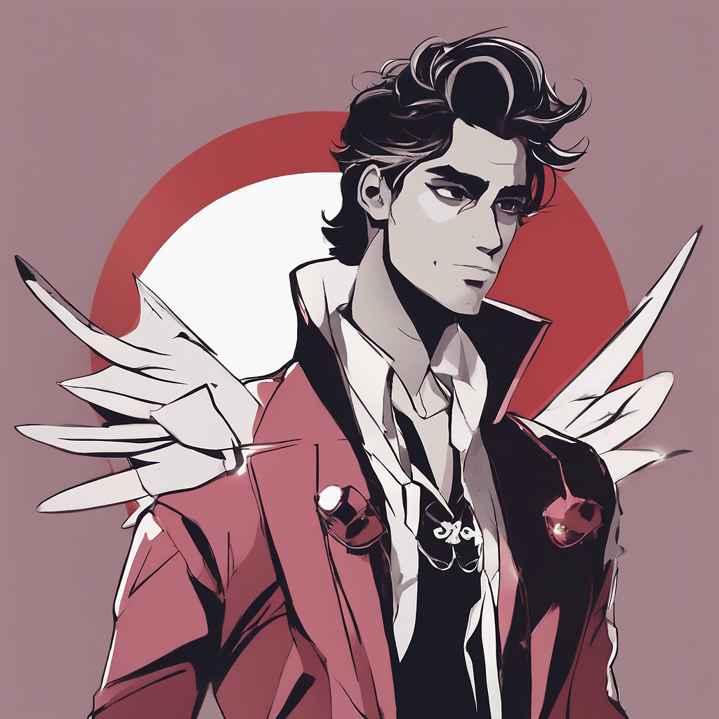 Angel Dust (Hazbin Hotel)(voice actor Riccardo Suarez) [Itaila]