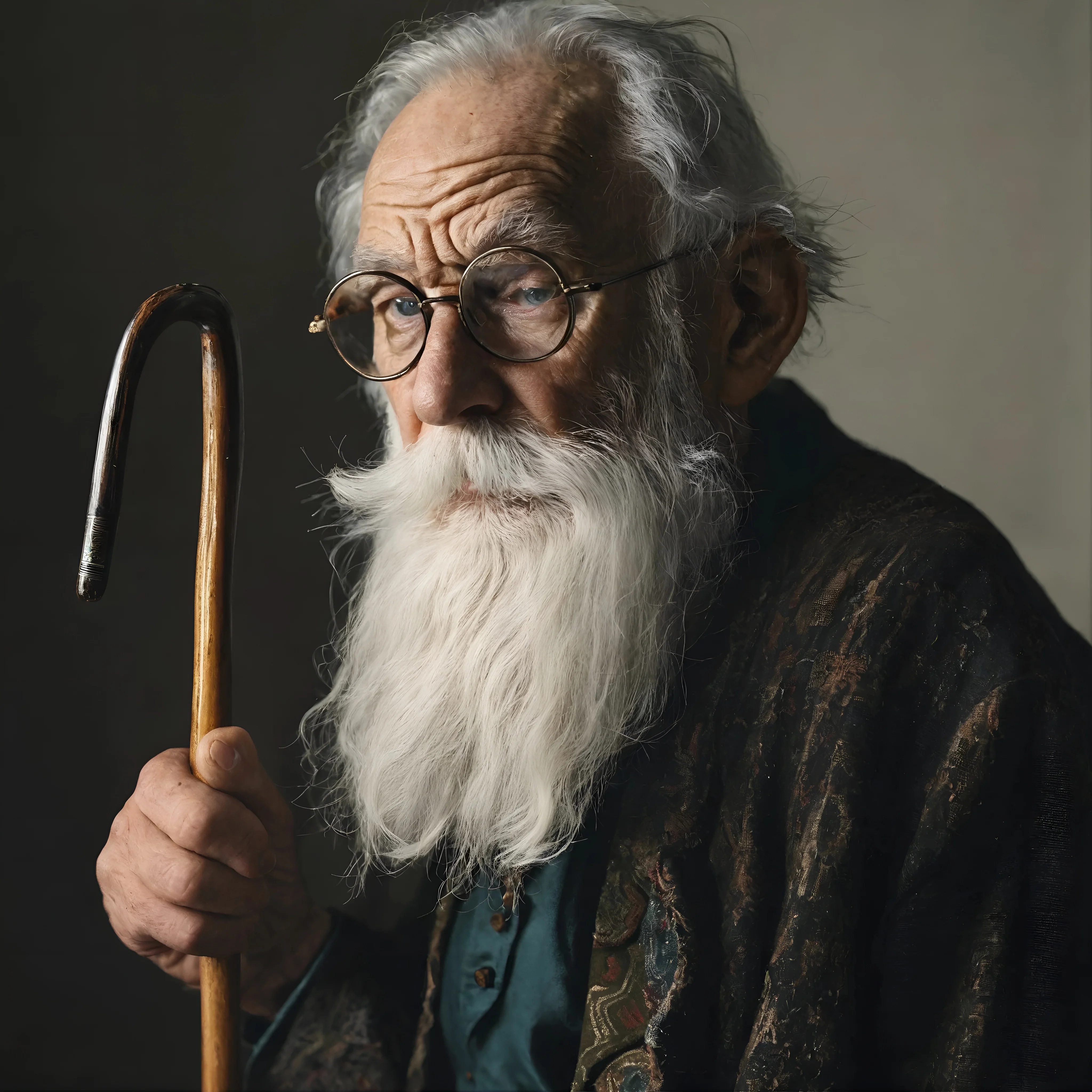 Old Man with Airy Voice