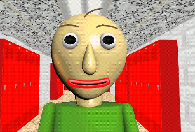Baldi Basics Song Basics in Behavior Blue Singer