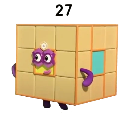 Numberblock 27 (Numberblocks)