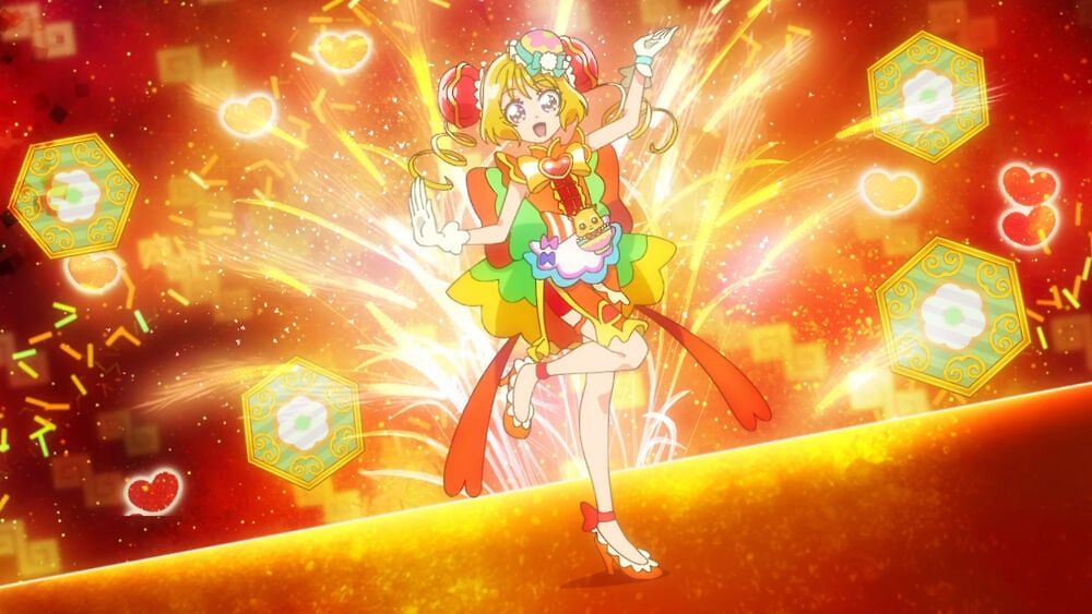 Ran Hanamichi/Cure Yum Yum (CV: Iguchi Yuka) Delicious party precure