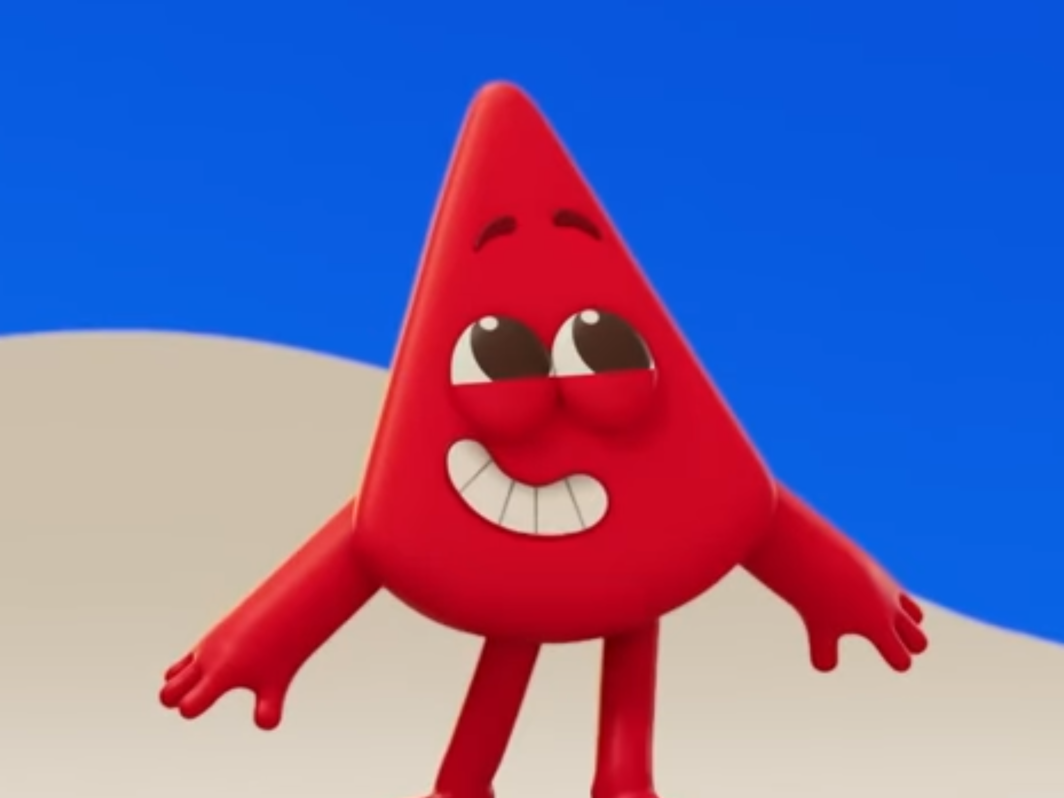 Colourblock Red