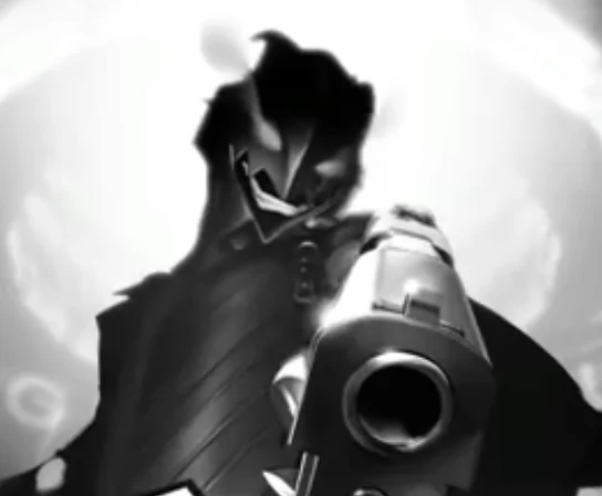 The black mask