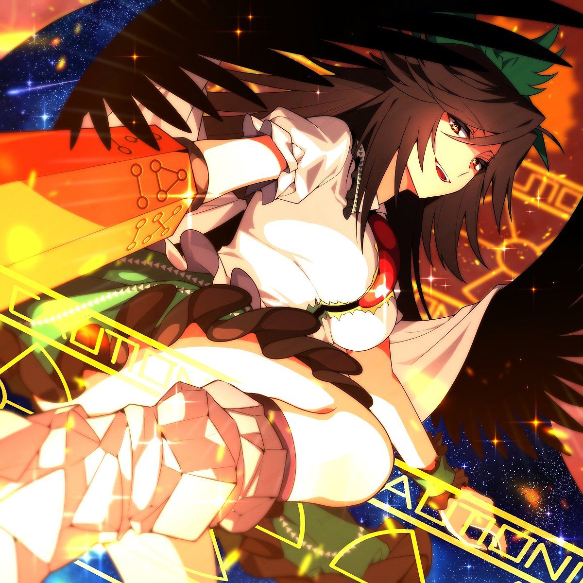Utsuho Reiuji (Touhou Lost word)
