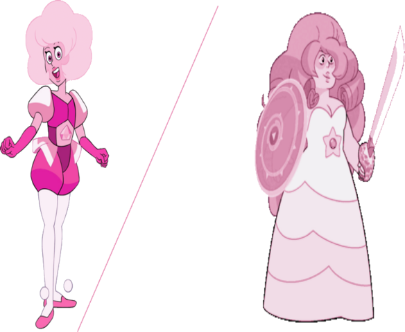 Pink Diamond a.k.a Rose Quartz (Steven Universe)