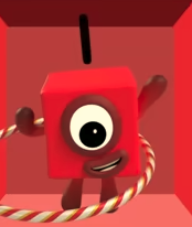 Numberblock One (Numberblocks) (Her singing voice is fixed)