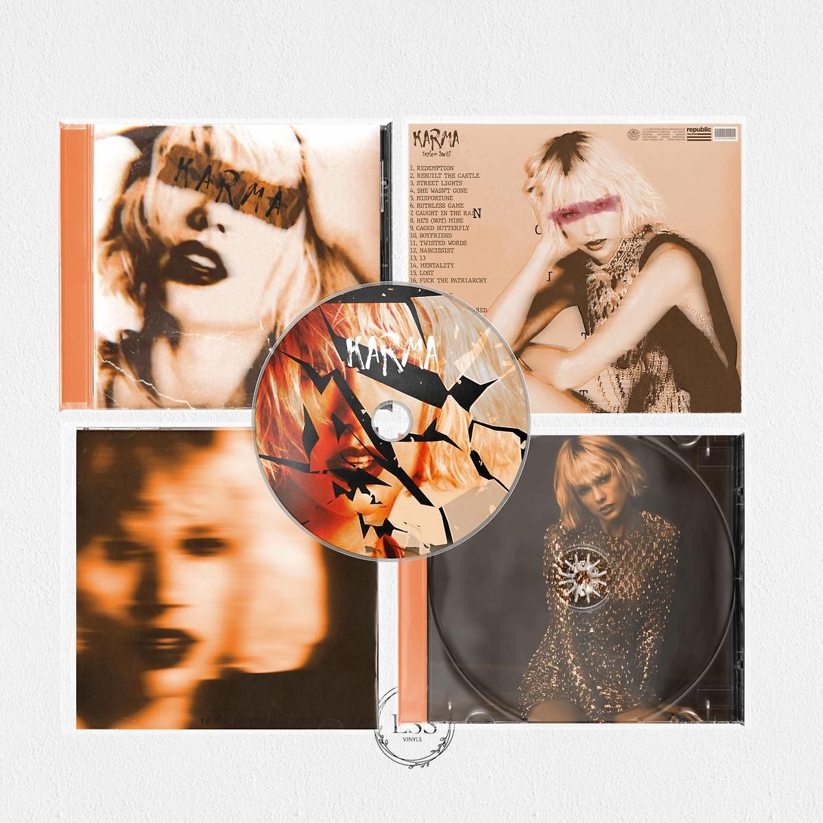 Taylor Swift {2016 | Bleachella Era | Karma | Reputation}