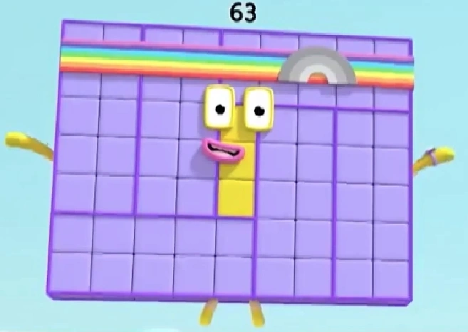 Numberblock 63