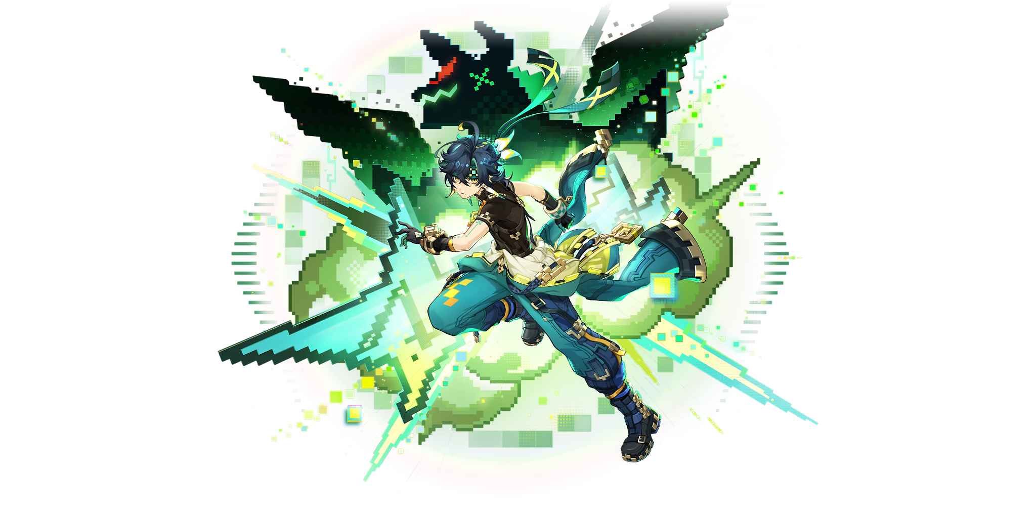 Kinich (Genshin Impact, Japanese - CV: Noriaki Sugiyama)