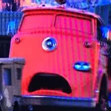 Literally Red from Cars Crying