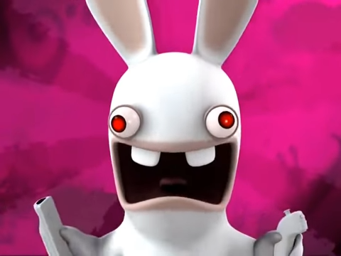 Literally A Raving Rabbid Screaming