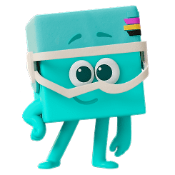 (IMPROVED) Colourblocks Cyan