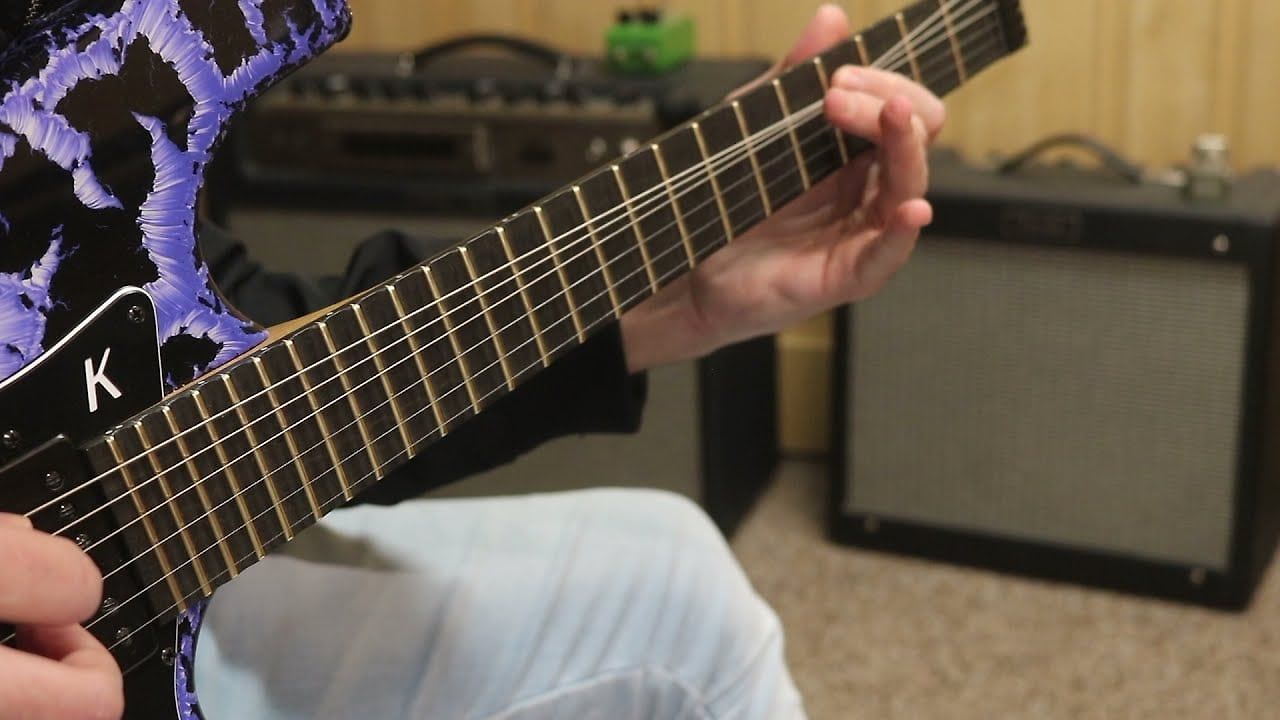 Literally Straten Marshall shredding on his Kiesel HD6 (Electric Guitar)