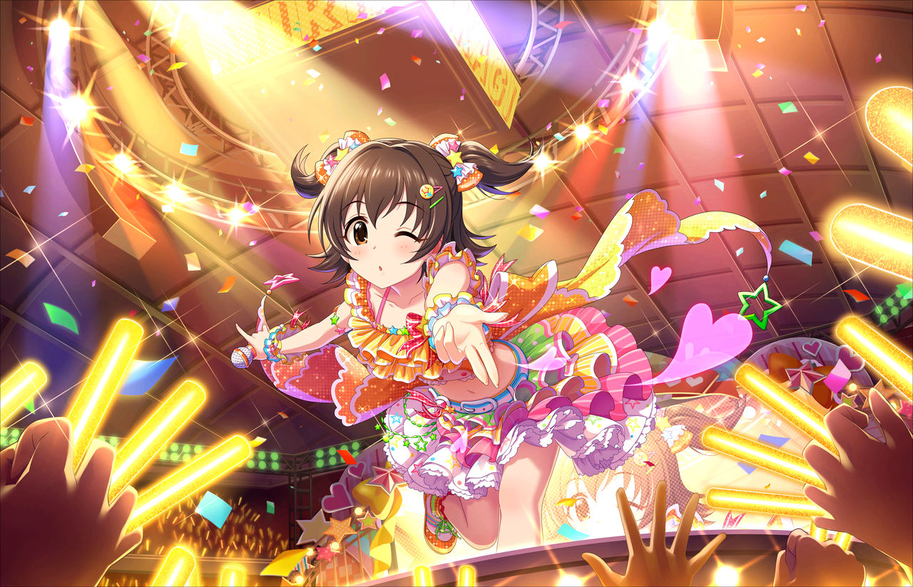 Miria Akagi (Game: The iDOLM@STER Cinderella Girls) (CV: Tomoyo Kurosawa)