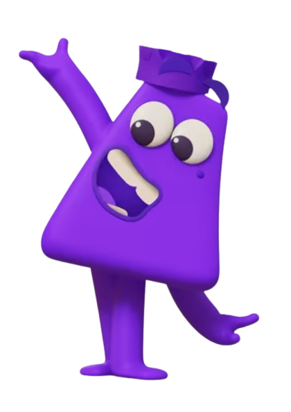 Colourblocks Purple (It's a Colorful World Era)