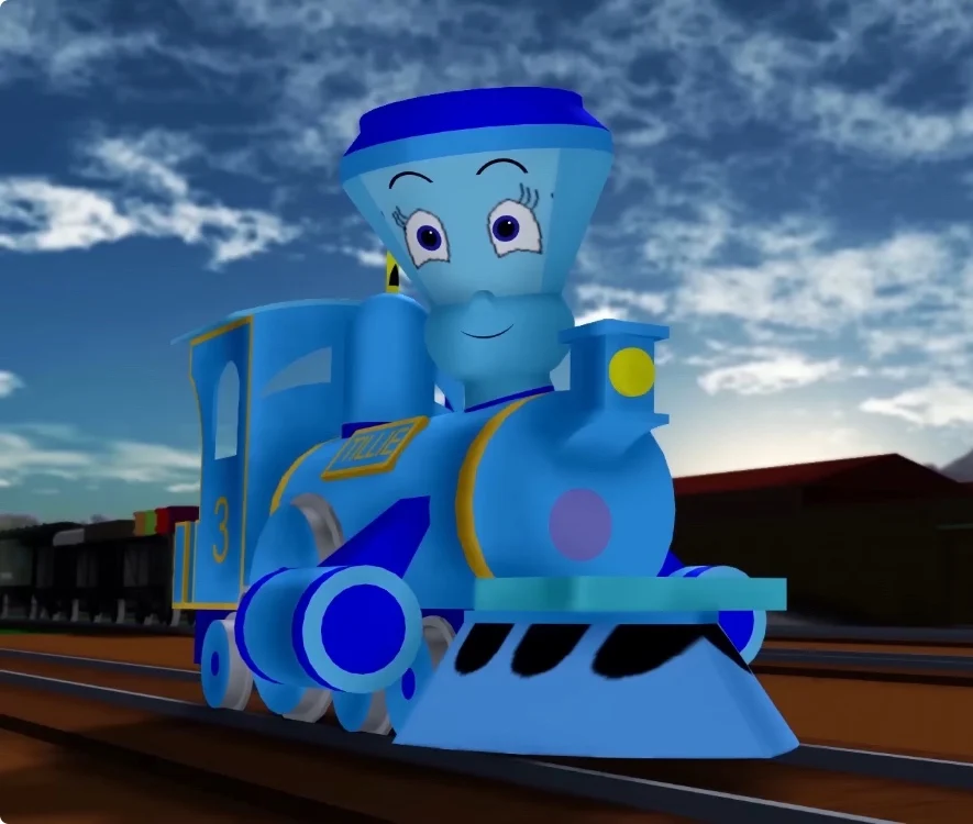 Tillie the little engine(Railways of crotoonia)