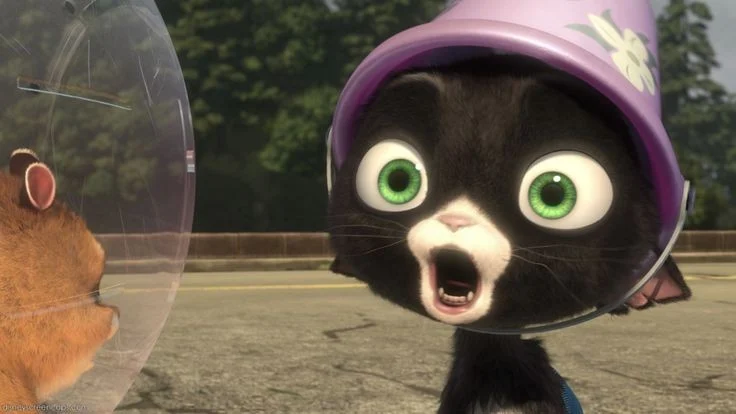 Mittens la gata negra-Verónica Jaspeado Martínez- Bolt Un perro fuera de serie 2008-La pelicula Animada-Animado-Animated(Latin Americ Spanish Dub-Español latino)