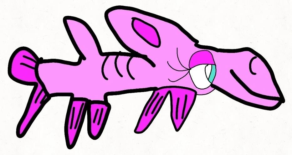 Pinkiy The Tiger Shark