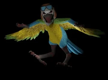 Mollie Macaw (Monster form, Indigo Park)