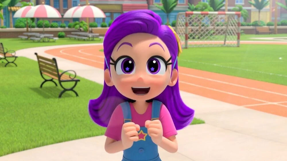 Purple Star (Rainbow Bubblegem - English)