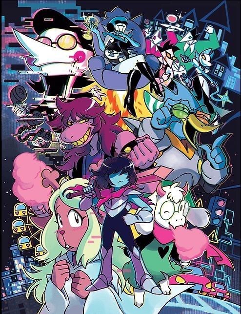 Deltarune Fun Gang (Susie, Ralsei, Noelle, & Berdly Merged Voices)