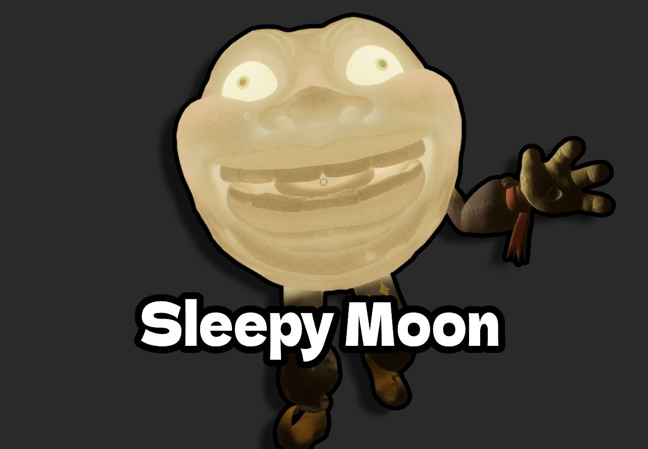 Sleepy Moon