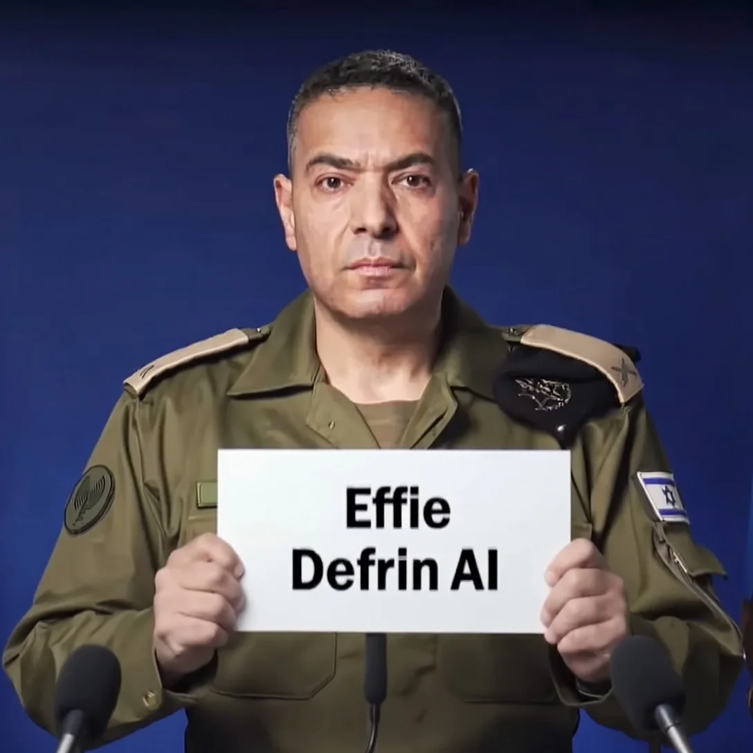 Effie Defrin (IDF spokeperson) - אפי דפרין (דובר צה״ל)