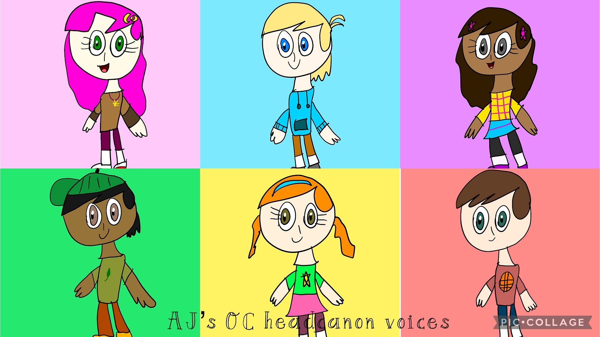 AJ's OC voices