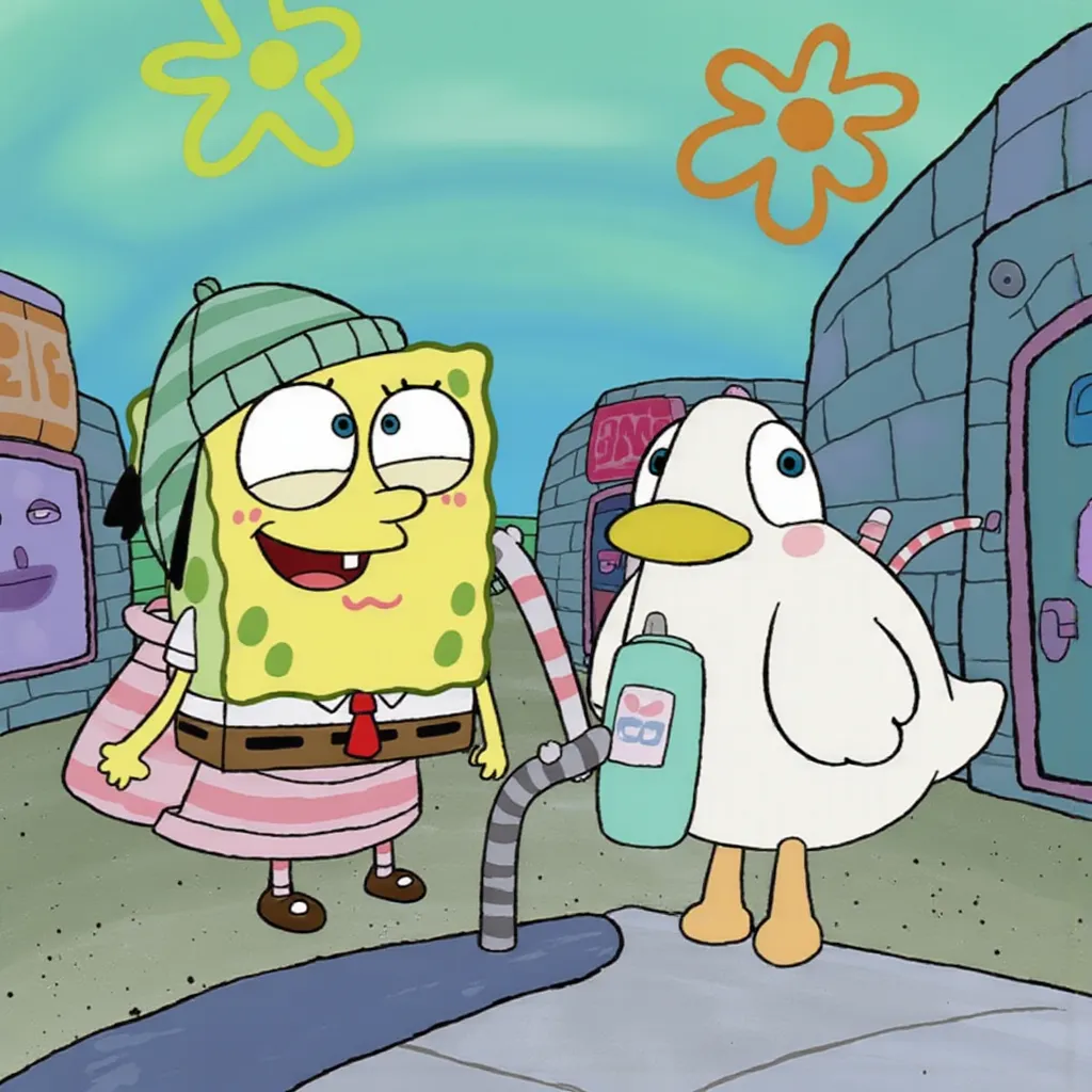 Sarah & Duck [FLUX + MODEL]