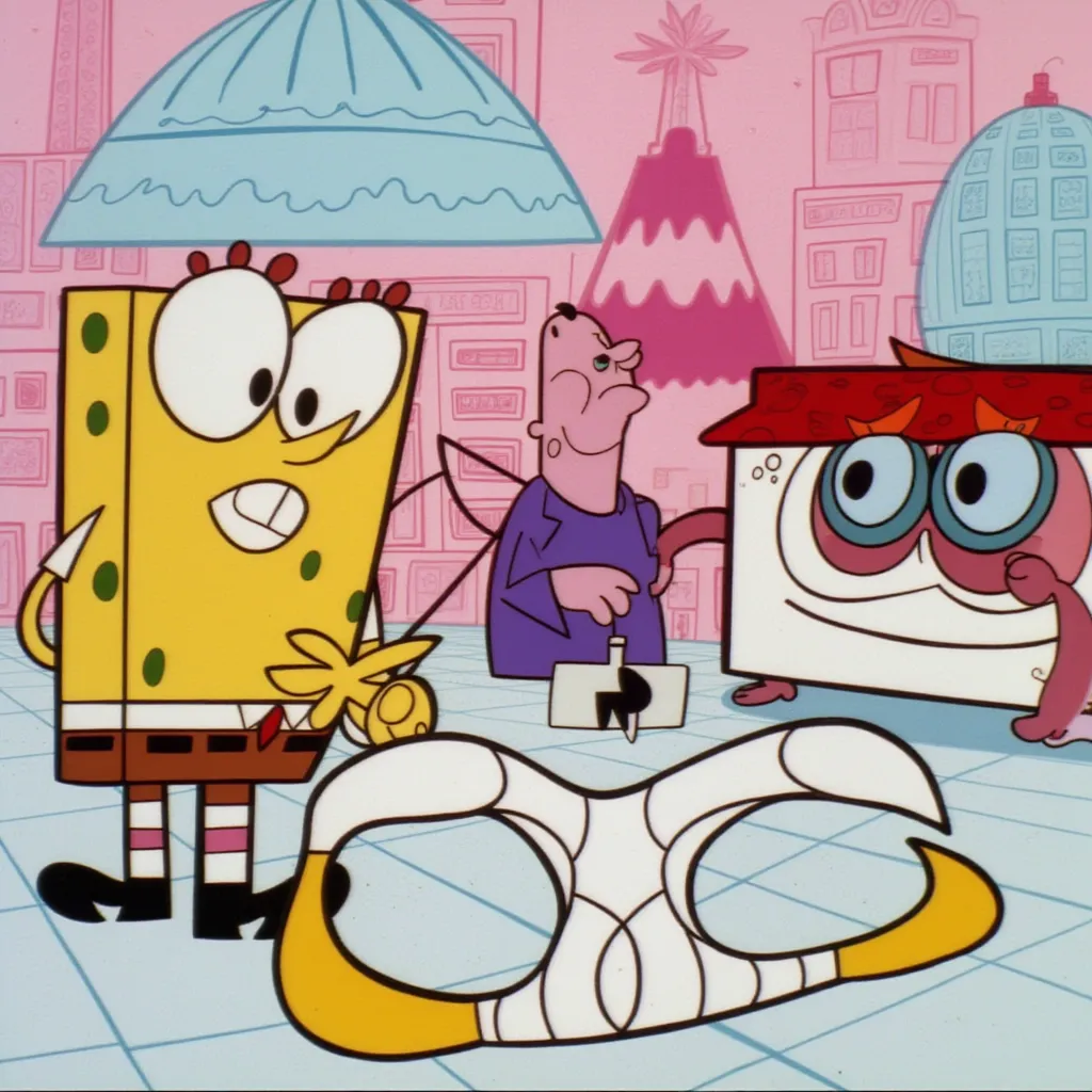 Dexter's Laboratory (S1-2) Art Style