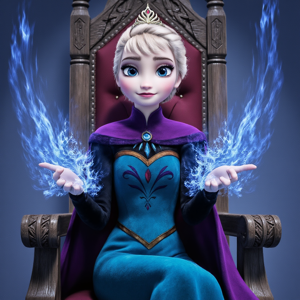 Elsa Frozen Coronation Day