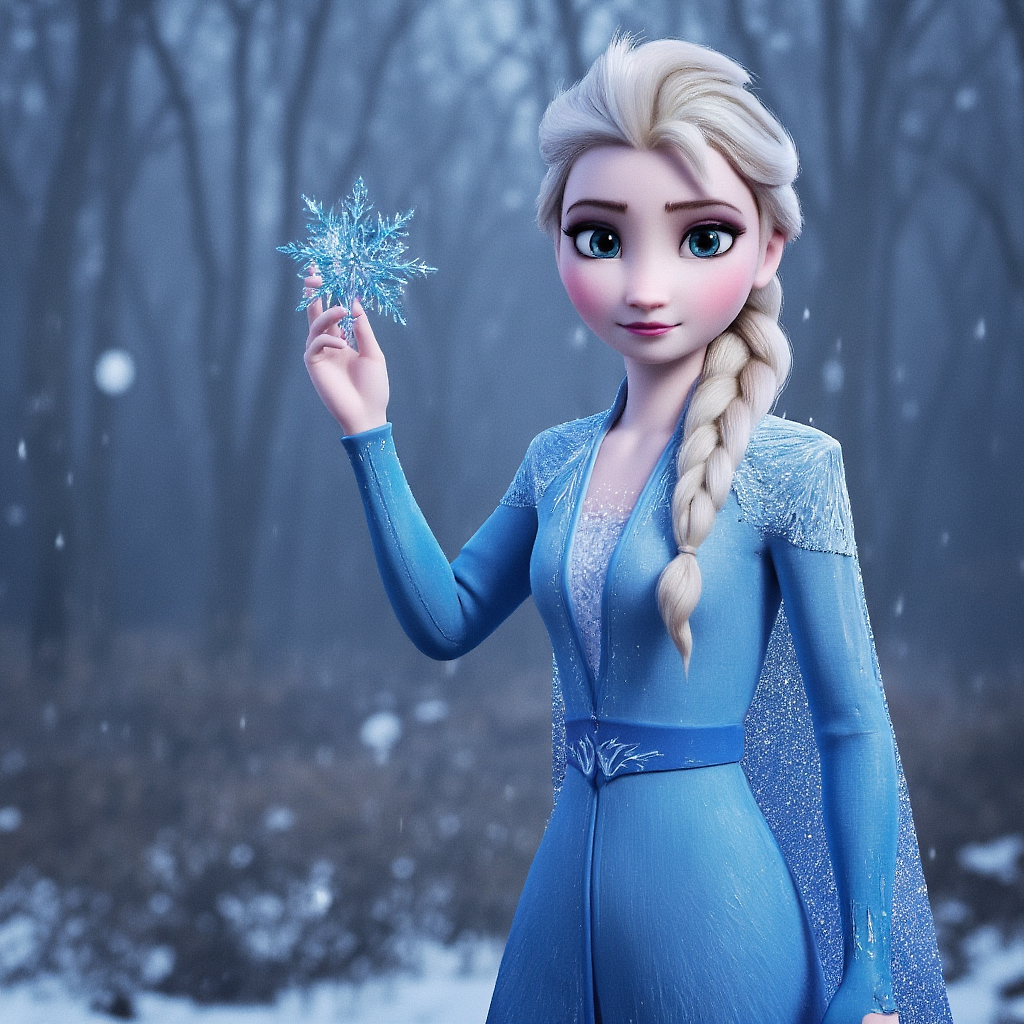 Elsa Frozen 2 Enchanted Forest
