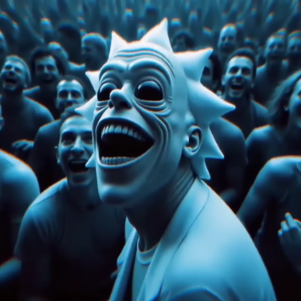 Rick AI Laughing Meme Generator