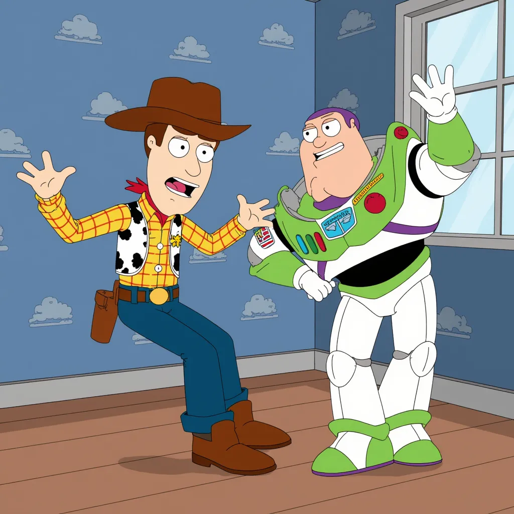 Family Guy and American Dad art style (current)