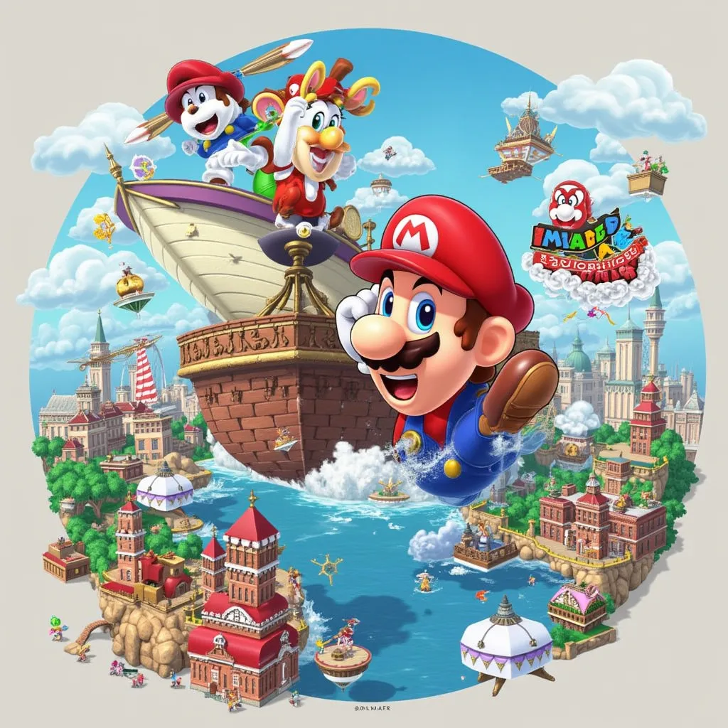 Super Mario Odyssey Style
