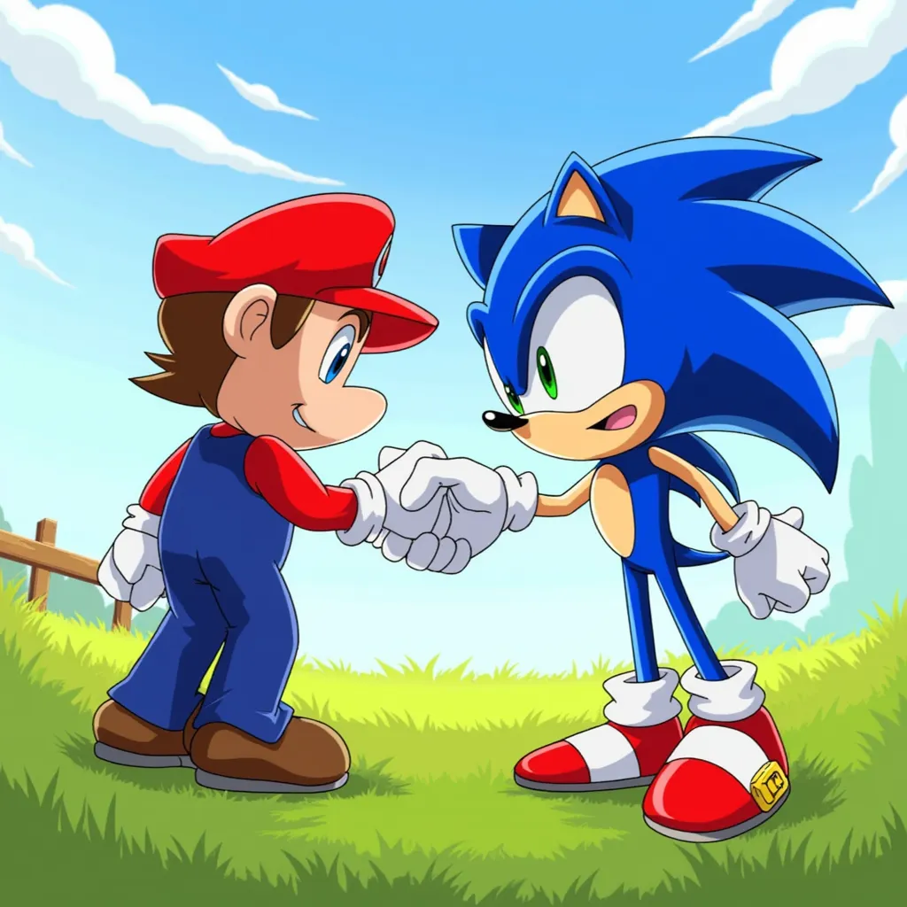 Sonic X art style
