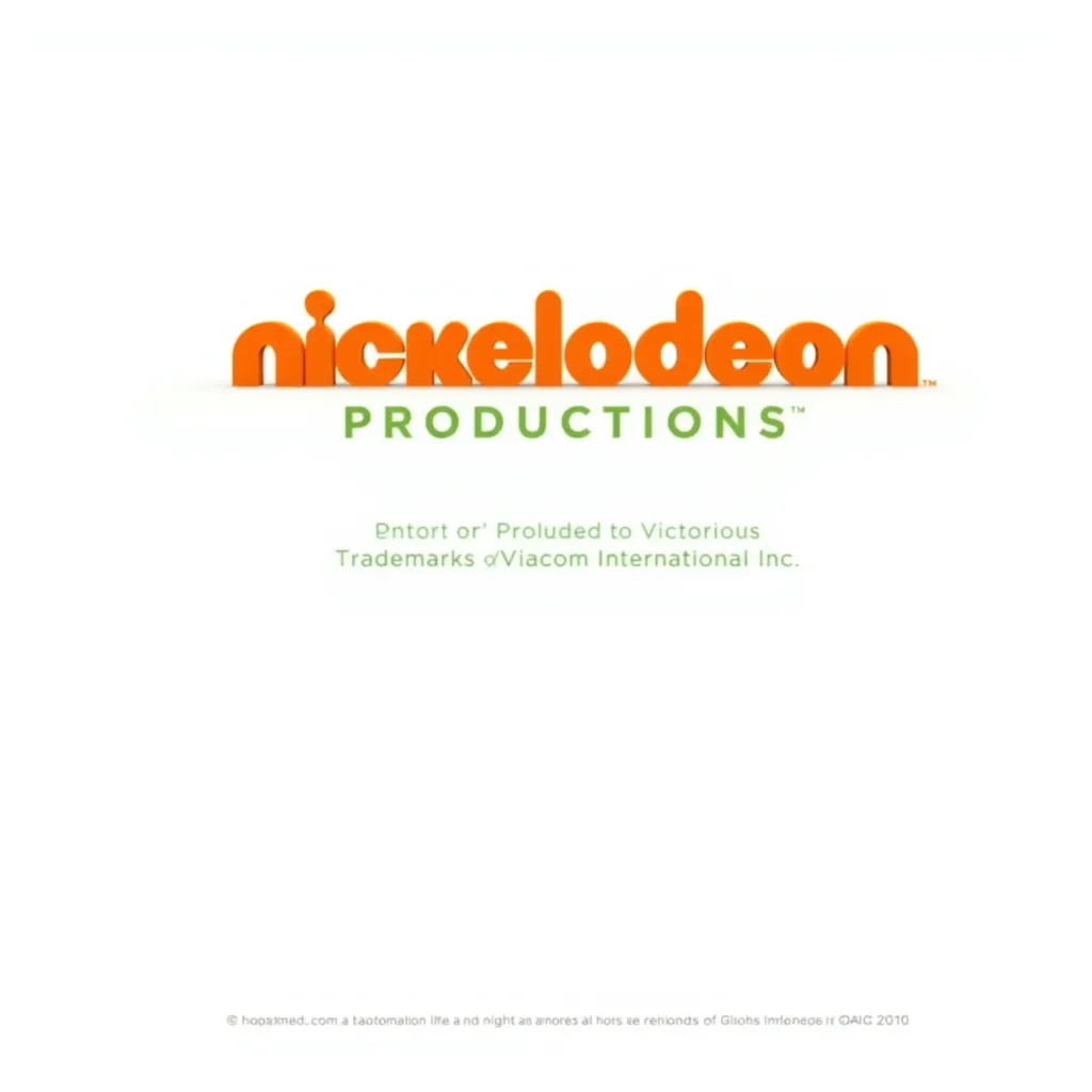 Nickelodeon Productions Logo Model