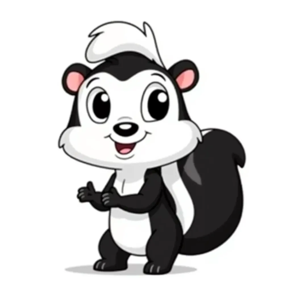 Baby Pepé Le Pew (Baby Looney Tunes) FLUX 1.D LoRa